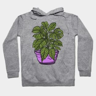 Monstera plant Hoodie